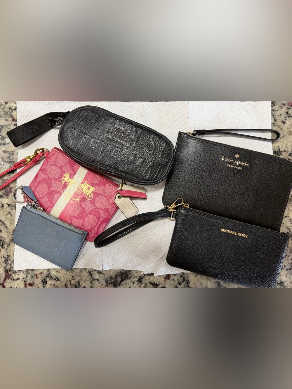 Authentic wristlets/wallet/card holders